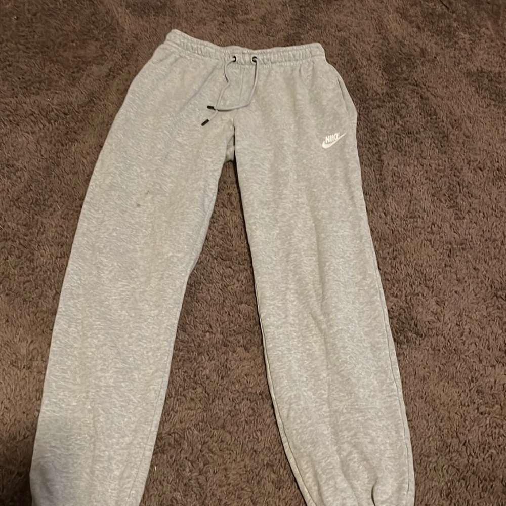 Grey white sweats